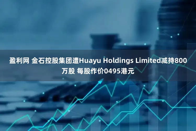 盈利网 金石控股集团遭Huayu Holdings Limited减持800万股 每股作价0495港元